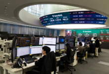 亚股闭市走势分化 AI推动日韩台走强配图