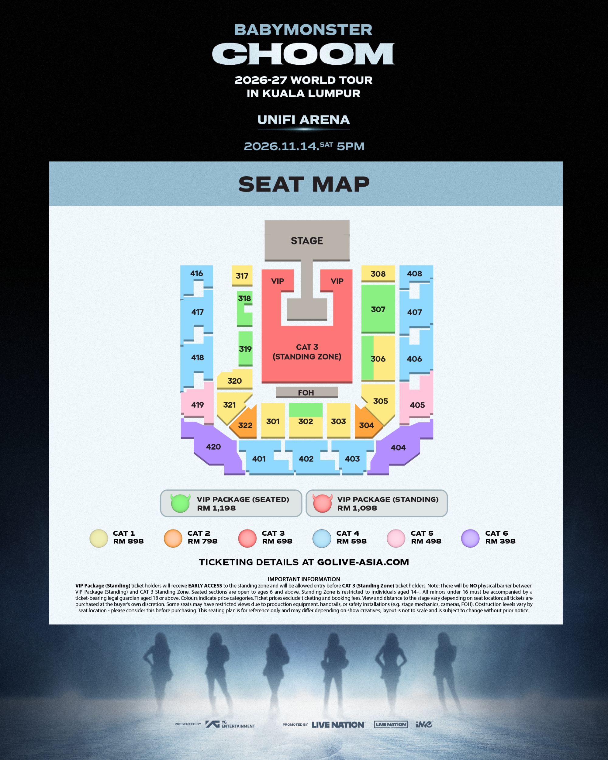 BABYMONSTER展开第二轮世界巡演 11月14日唱进吉隆坡配图