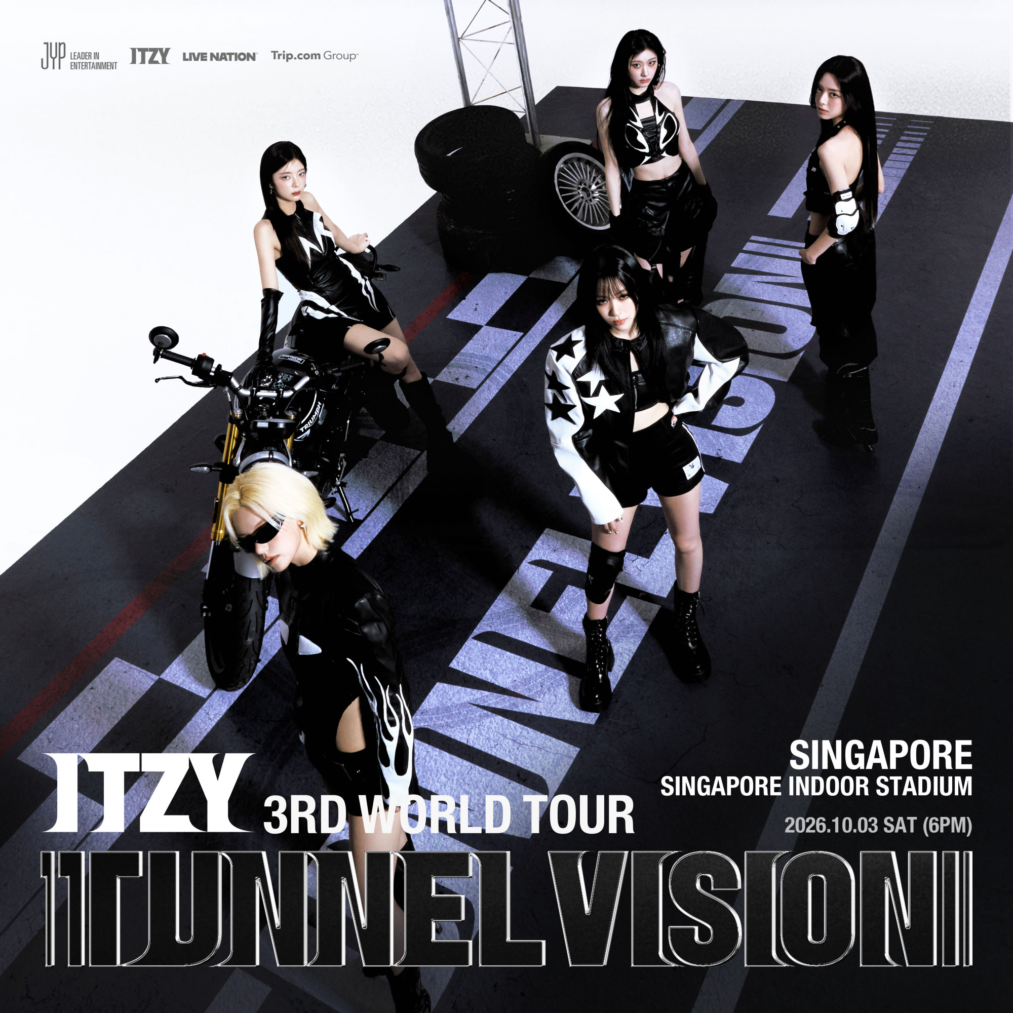 亚巡最终站献新加坡 ITZY 10月唱进新加坡室内体育馆配图