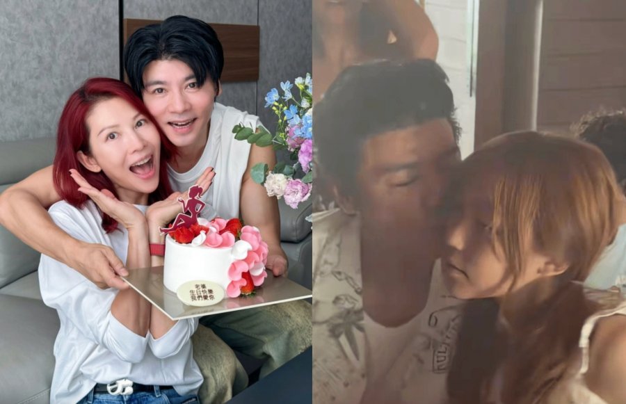 张晋亲吻两女儿引争议 举动被轰“没边界感”配图