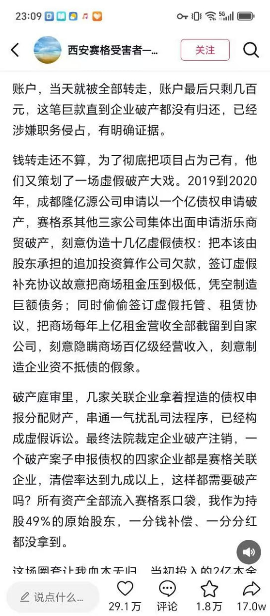 热议｜赛格前任股东林孙忠网络实名发言引发讨论，时间线与后续进展梳理配图 2