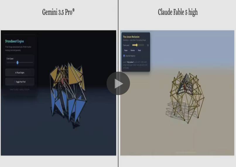 挑战 Claude Fable 5:谷歌 Gemini 3.5 Pro 即将登场,推理能力再进化配图