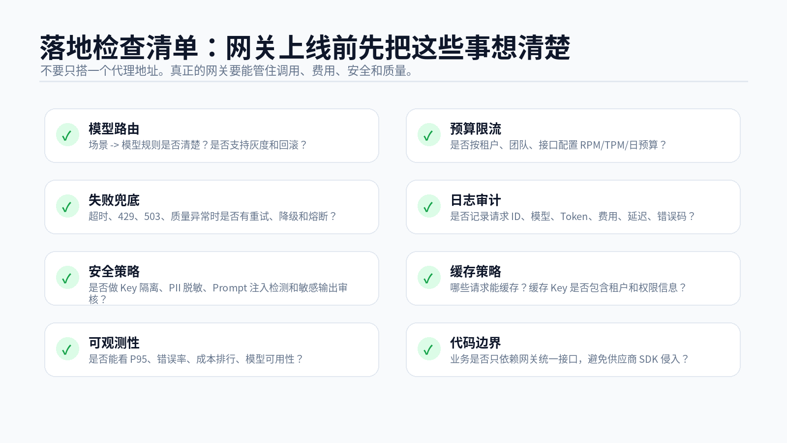 大模型网关框架与工程落地配图