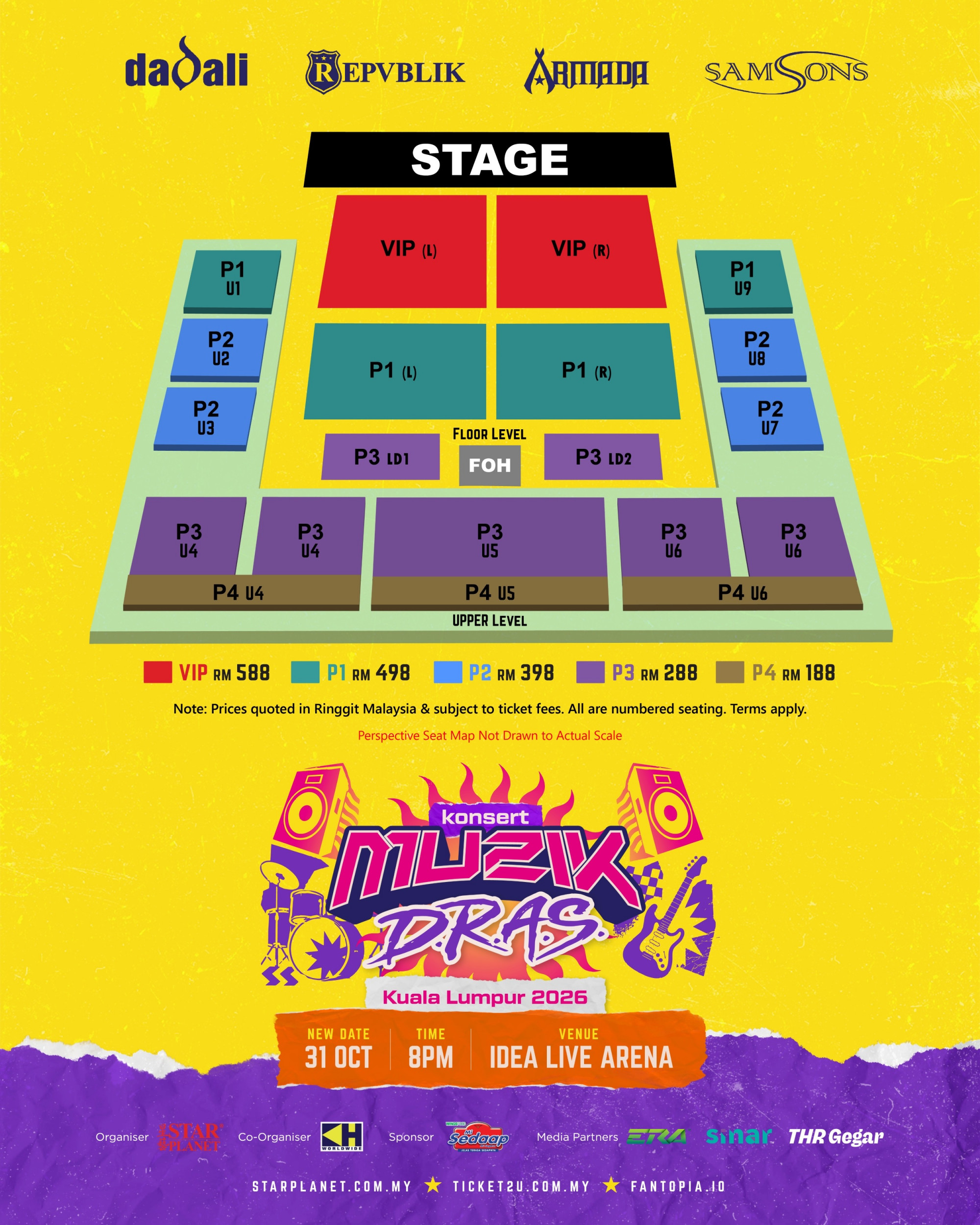 《Konsert Muzik D.R.A.S.》重新定档1031 打造更近距离的音乐视听盛宴配图