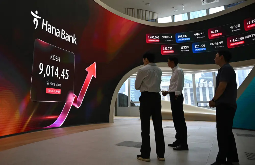 亚洲恐掀股灾骨牌效应 三大股市首当其冲？配图
