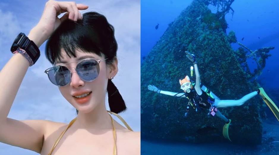 美女潜水网红惊传离世 最后发文憾吐4字 亲友悲痛哀悼配图