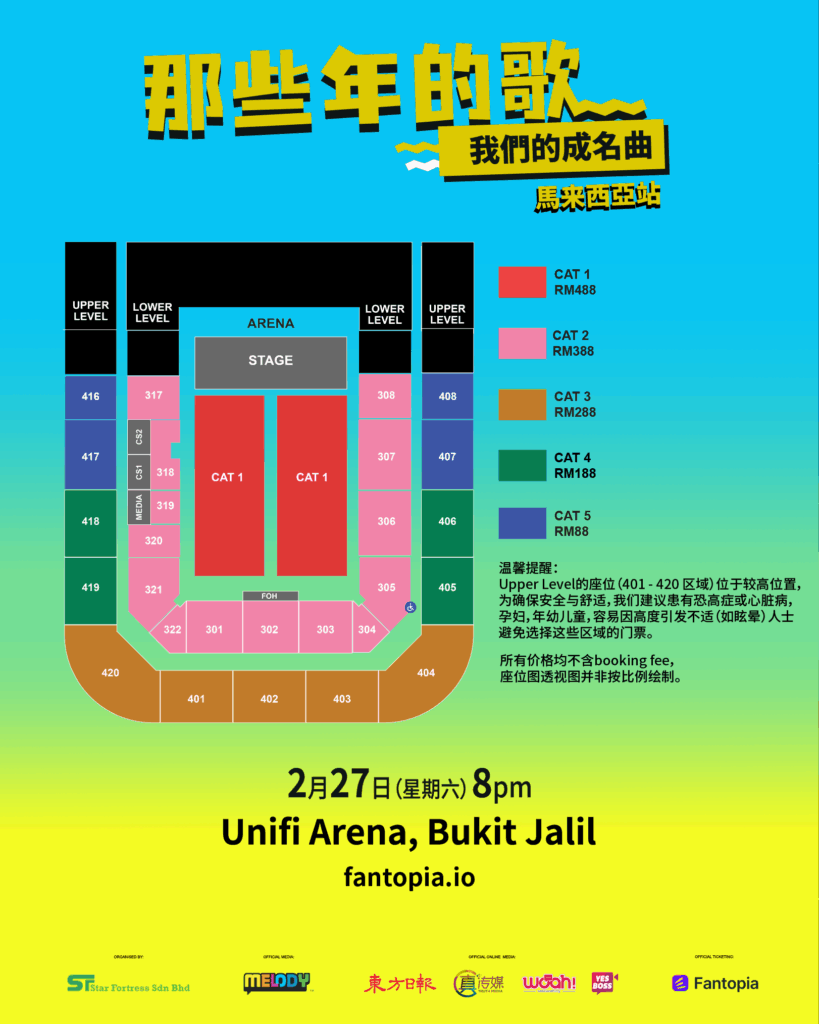 《那些年的歌，我們的成名曲》演唱会 重温民歌与华语金曲黄金年代配图