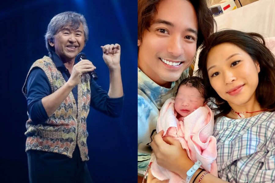 林子祥再抱孙 林德信晒抱B照甜喊:我是超级女儿爸爸!配图