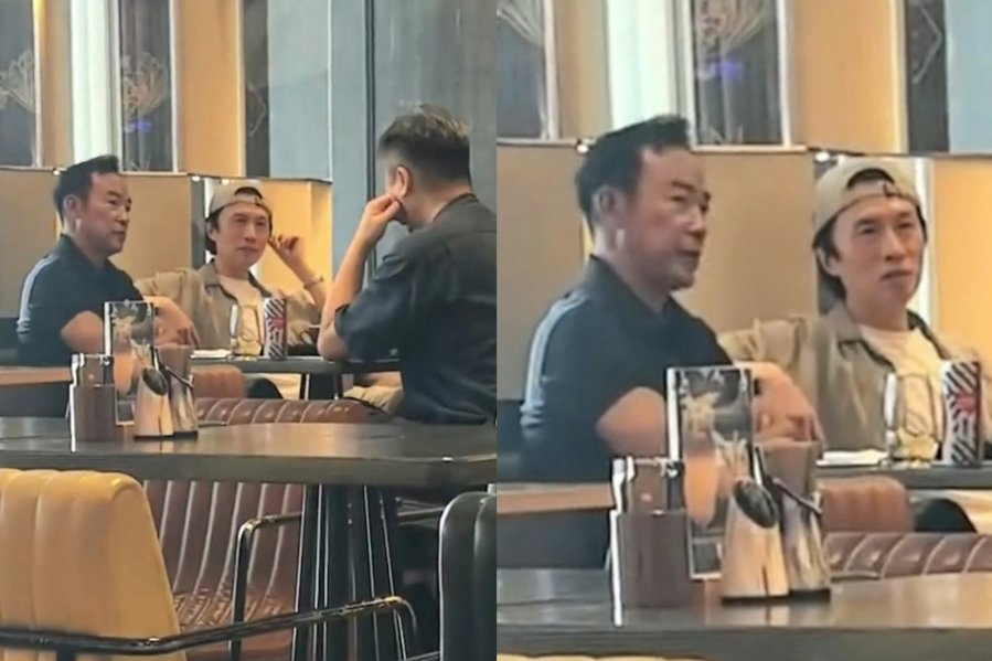 黄子华任达华被偶遇同桌吃饭 网敲碗合作新戏配图