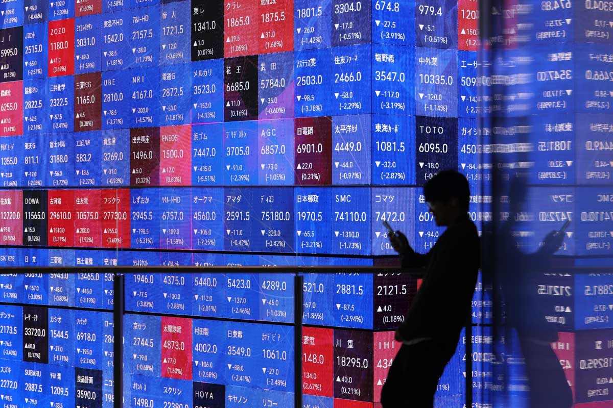 隔夜美股下跌 亚股早盘大幅下跌配图